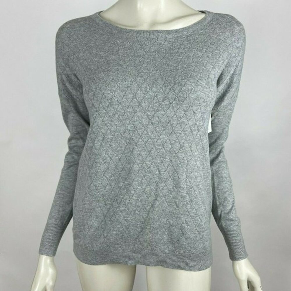 Project J Sweatshirt Long Sleeve Sweater Cotton Blend Pullover Women S NWT $124